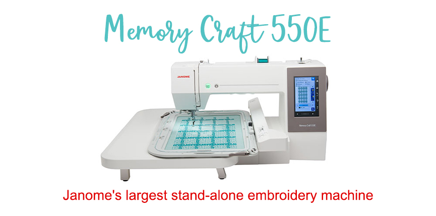 Memorycraft550e - Janome Memory Craft 550E